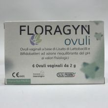 Floragyn Ovuli Vaginali 6 Pezzi Ovuli vaginali e capsule 