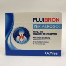 Fluibron Aerosol 20 Fiale 15 mg/2 ml Mucolitici e fluidificanti 