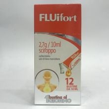 Fluifort Sciroppo 12 Bustine 2,7g/10ml Mucolitici e fluidificanti 