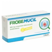 Frobemucil 10 Compresse effervescenti 600mg Mucolitici e fluidificanti 