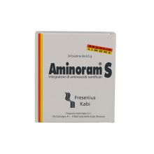 AMINORAM S ARANCIA LIMONE 24 BUSTINE Proteine e aminoacidi 