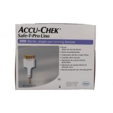 Accu-Chek Safe T-Pro Uno 200 Pezzi Lancette pungidito 