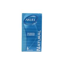 Akuel Natural 6 preservativi Preservativi 