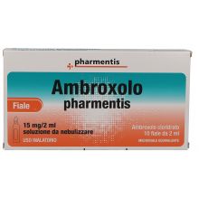 Ambroxolo Pharmentis Aerosol 10 Fiale 15 mg/2 ml Mucolitici e fluidificanti 