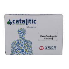 Catalitic Rame-Oro-Argento 20 Fiale Oligoterapia 