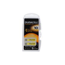 Duracell Easy Tab 10 Giallo 6 Batterie Altri prodotti medicali 