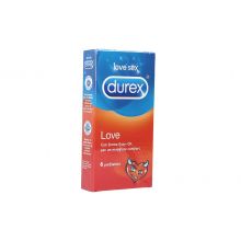 Durex Love Profilattici 6 Pezzi Preservativi 