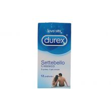 Durex Settebello Classico 12 Pezzi Preservativi 