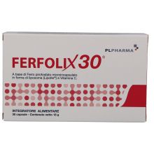 Ferfolix 30 30 Capsule Integratore Ferro 