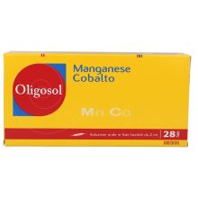 LABCATAL OLIGOSOL MANGANESE COBALTO MN/CO 28 FIALE DA  2ML Oligoterapia 