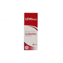 Levotuss Sciroppo 200 ml 30 mg/5 ml Farmaci Per La Tosse Secca 