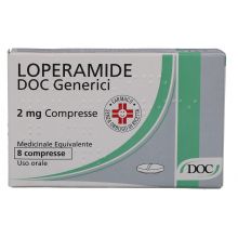 Loperamide Doc 8 Compresse 2 mg Farmaci Antidiarroici 
