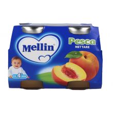 MELLIN NETTARE PESCA 4X125ML Succhi di frutta per bambini 