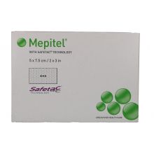 MEPITEL SILIC 5X7,5CM 10PZ Medicazioni avanzate 