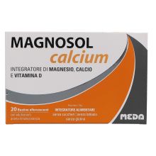 Magnosol Calcium Effervescente 20 Bustine Magnesio e zinco 
