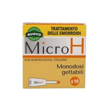 Micro H Monodosi 10 pezzi Prodotti per emorroidi 