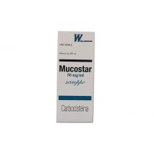 Mucostar Sciroppo 200 ml 50 mg/ml Mucolitici e fluidificanti 