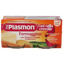 PLASMON OMOG FOR/PAT/CAR80GX2P Omogeneizzati di formaggi 