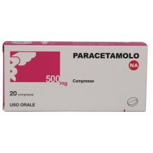 Paracetamolo NA 20 Compresse 500mg Paracetamolo 