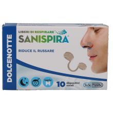 SANISPIRA DOLCE NOTTE 10PZ M Filtri nasali 