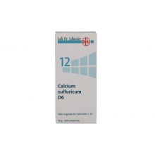 Sale Di Schussler 12 Calcium Sulfuricum 6D 50g Compresse Compresse e polveri 