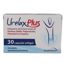 Urelax Plus 30 Capsule Softgel Per le vie urinarie 