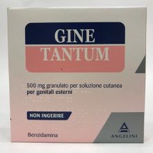 Ginetantum 10 Bustine vaginali 500mg Schiume, lavande e detergenti vaginali 