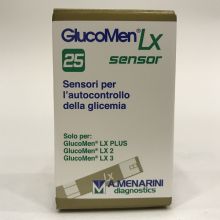 GlucoMen LX Sensor 25 Strisce Strisce glicemia 