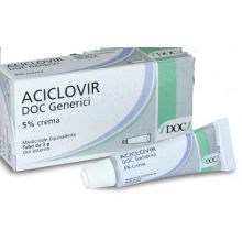 Aciclovir Doc Crema 5% 3g Pomate, cerotti, garze e spray dermatologici 