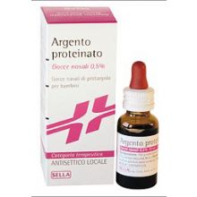 Argento Proteinato 0,5% 10 ml Argento Proteinato 0,5% 10 ml Farmaci Per Naso Chiuso E Naso Che Cola 