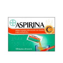 Aspirina 10 Bustine 400mg+240mg 004763153 Farmaci per curare  raffreddore e influenza 