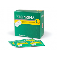 Aspirina C 40 Compresse effervescenti 400+240mg Farmaci per curare  raffreddore e influenza 