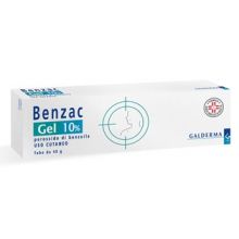 Benzac Gel 40g 10% Pomate, cerotti, garze e spray dermatologici 