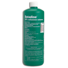 Betadine Soluzione alcolica 1000ml 10% Disinfettanti per la cute 