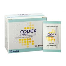 Codex 10 Bustine 5 Miliardi 250 mg Fermenti lattici e intolleranza lattosio 