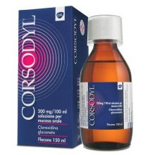 Corsodyl Soluzione 150 ml 200 mg/100 ml Disinfettanti per la bocca 