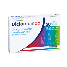 Dicloreumdol 20 Compresse Rivestite 25 mg Farmaci Antinfiammatori 
