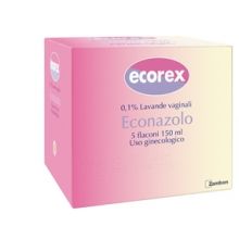 Ecorex 5 Lavande vaginali 150ml 0,1% Schiume, lavande e detergenti vaginali 