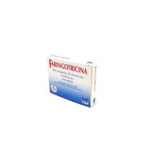 Faringotricina 20 Compresse Orosolubili 2,5 mg  Farmaci per mal di gola 