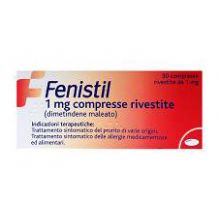 Fenistil 30 Compresse Rivestite 1 mg  Farmaci Antistaminici 