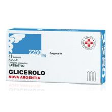 Glicerolo Adulti Nova Argentia 18 Supposte 2250mg Unassigned 
