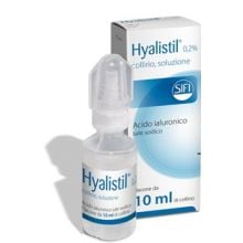Hyalistil Collirio 0,2% Flacone 10ml Colliri e Pomate Oftalmiche Idratanti 