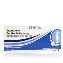 Ibuprofene Zentiva 24 Compresse 200mg Ibuprofene 