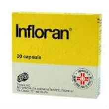 Infloran 20 Capsule 0,25g Farmaci Antidiarroici 