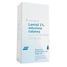 Lamisil Soluzione cutanea 1% Flacone 30ml  Pomate, cerotti, garze e spray dermatologici 