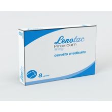 Lenotac 8 Cerotti medicati 14mg Pomate, cerotti, garze e spray dermatologici 
