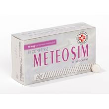 Meteosim 50 Compresse masticabili 40mg Digestivi 