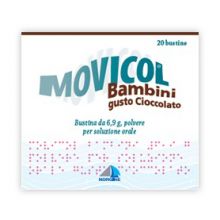 Movicol Cioccolato Bambini 20 Bustine 6,9g Lassativi 