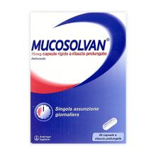 Mucosolvan 20 Capsule 75 mg Rilascio Prolungato  Mucolitici e fluidificanti 