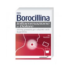 Neoborocillina Infiammazione e dolore 12 Bustine Ibuprofene 